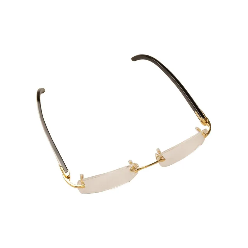 Cartier Rimless Rectangular Frame Glasses-3