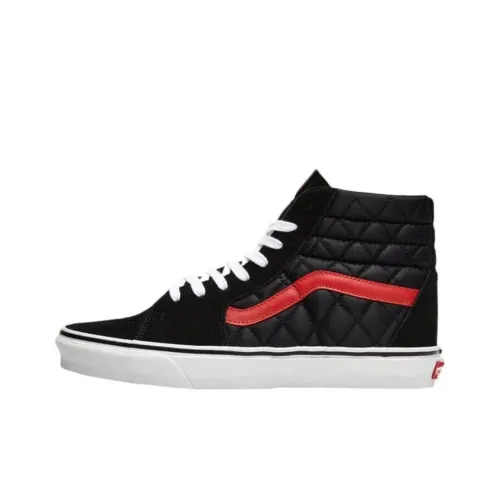 Vans Sk8 -Hi 'Quilted - Black Red'