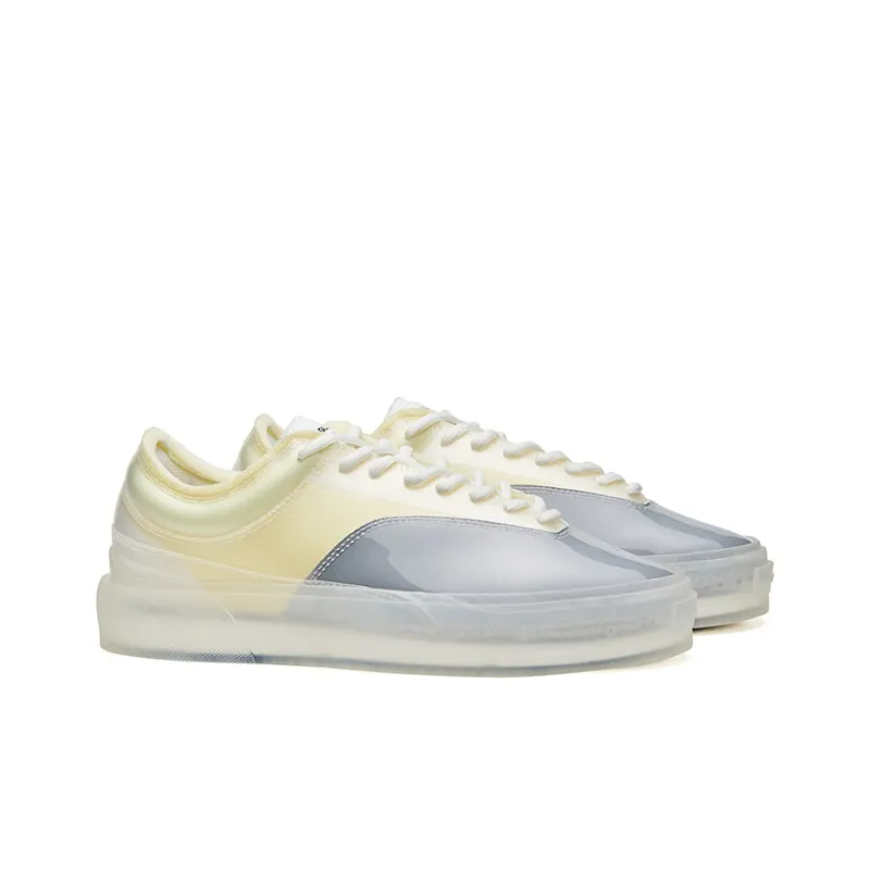 EQLZ EQUALIZER Fault Wear-Resistant Low-Top Skateboard Shoes Unisex White-2