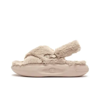 Champion Fluffy Collection Slide Slippers Women's Khaki