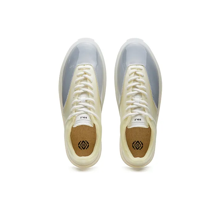 EQLZ EQUALIZER Fault Wear-Resistant Low-Top Skateboard Shoes Unisex White-3