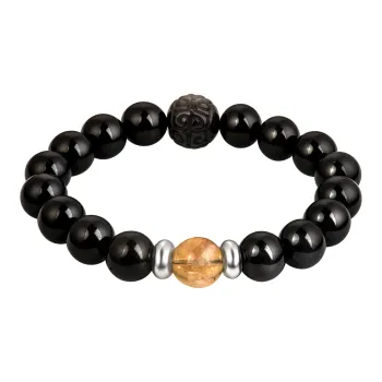 SIMPLE JOYS Obsidian Bracelets Unisex