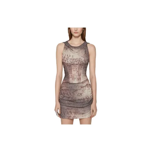 Misbhv Sleeveless Dresses Women's Brown