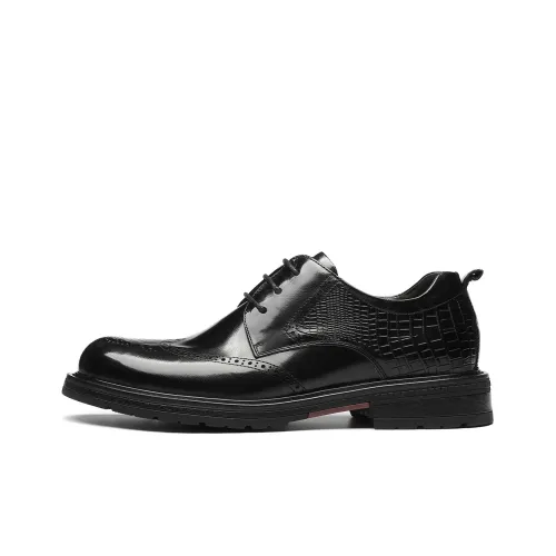 15 MINS Dress Shoes Men Low Top Black/Brown