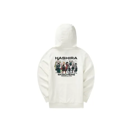 Skechers Devil's Blade Co-titled Series Sweatshirts Unisex Marshmallow White