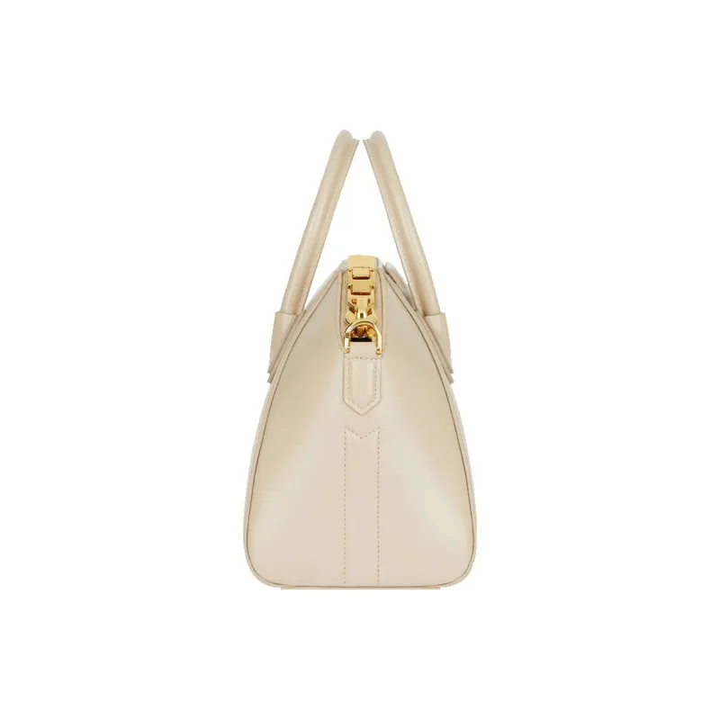 GIVENCHY Antigona Calfskin Handbag Mini Women's Gold-1