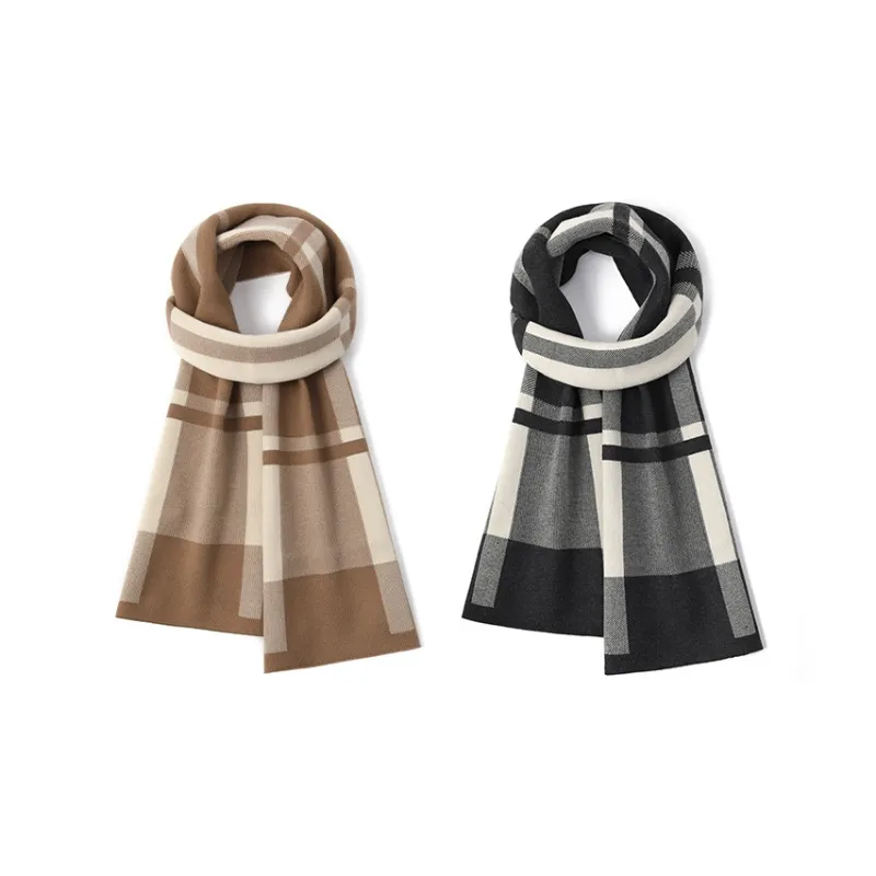 FREE RABBITⅡ Plush Yarn Scarf Men's-13