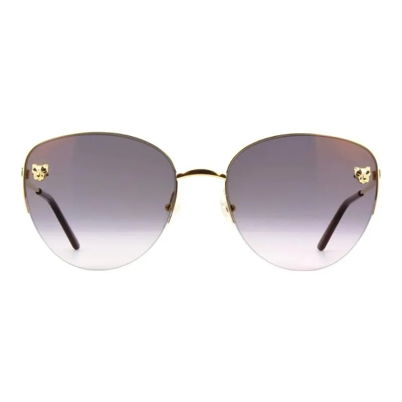 Cartier Round Frame Sunglasses-1