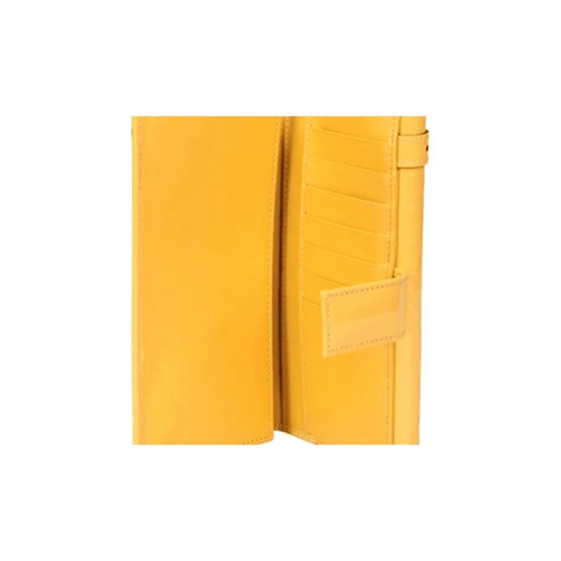 GUCCI Patent Leather Wallet Women's Yellow-4