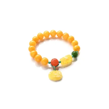 Abby's Wonderland Beeswax Jade Bracelets Women's