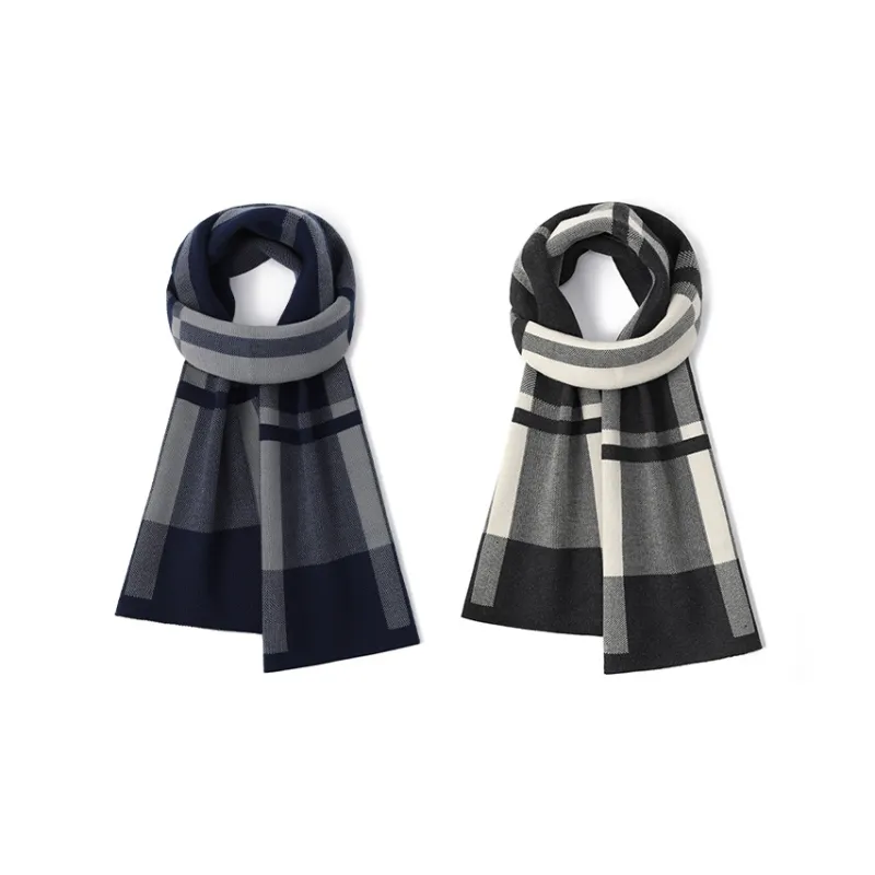 FREE RABBITⅡ Plush Yarn Scarf Men's-11