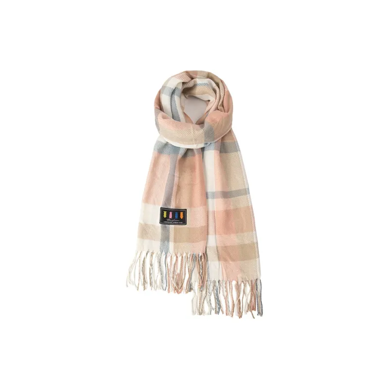 BAIJUAN Knit Scarves Unisex-4