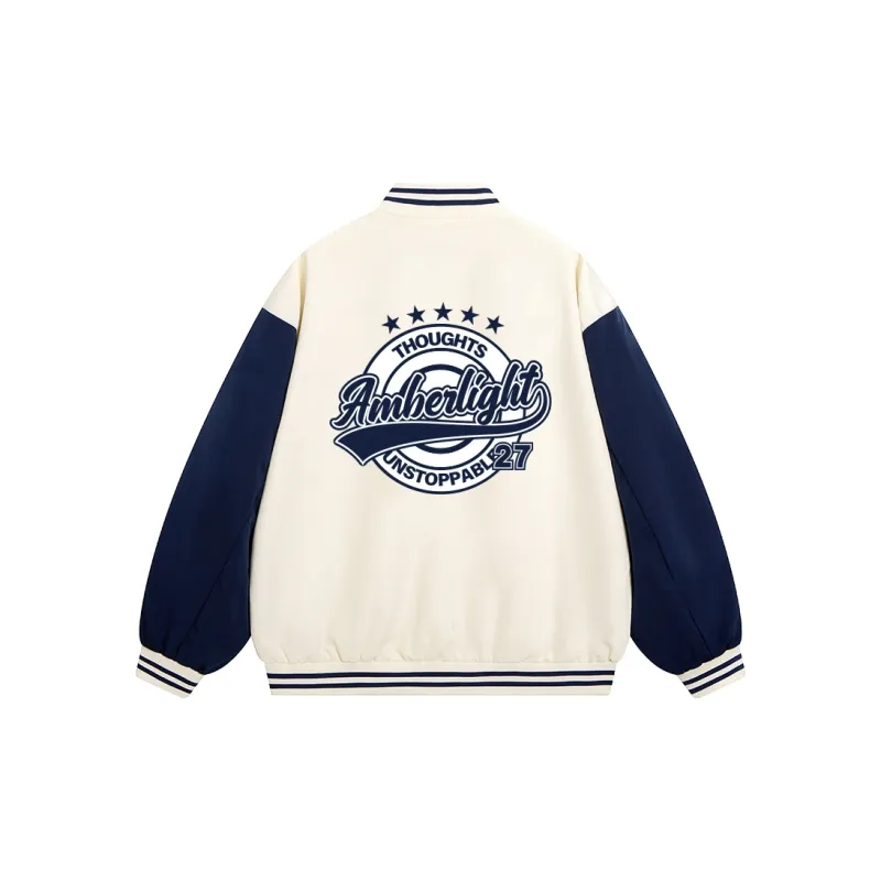 AMBER LIGHT Baseball Jacket Unisex-12