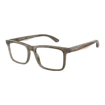 EMPORIO ARMANI Rectangle Frame Glasses