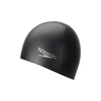 Speedo Swimming Caps Silicone Unisex Black