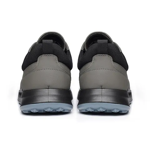 LAORENTOU Men's Casual Shoes Men Low Top Black/Gray-7