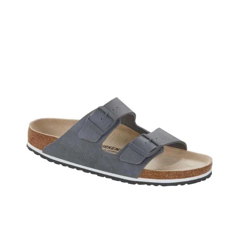 Birkenstock Arizona Rubber Sole EVA Slip Resistant Slide Slippers Men's Desert Earth Gray-2
