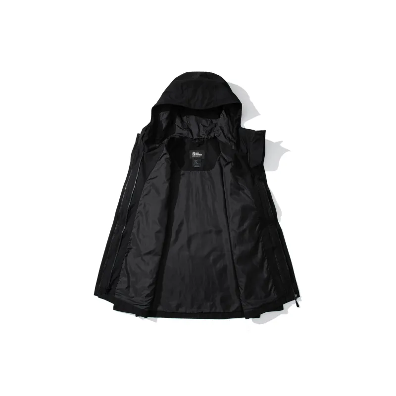 Jack Wolfskin Outdoor Hiking Waterproof And Windproof Windbreaker Jacket Men's-2