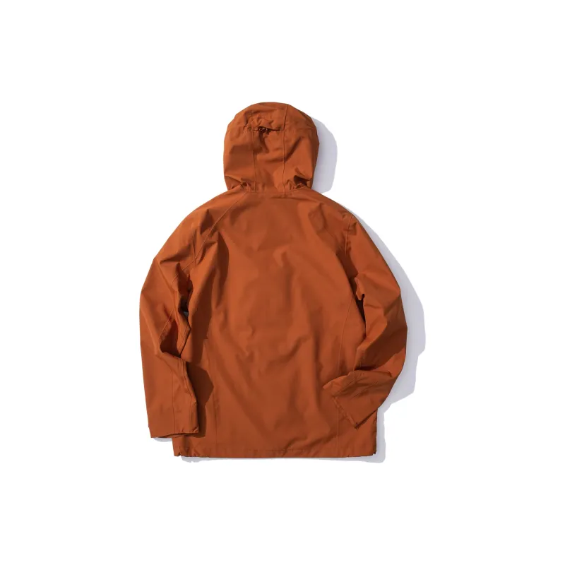 Jack Wolfskin Outdoor Hiking Waterproof And Windproof Windbreaker Jacket Men's-28