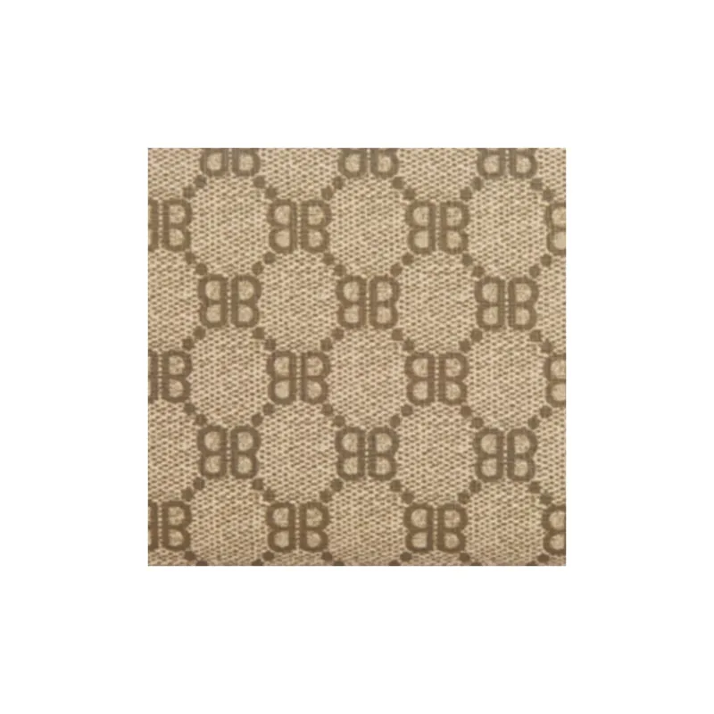 Balenciaga GUCCI Heavyweight Collaboration Canvas Wallet Women's Beige-4