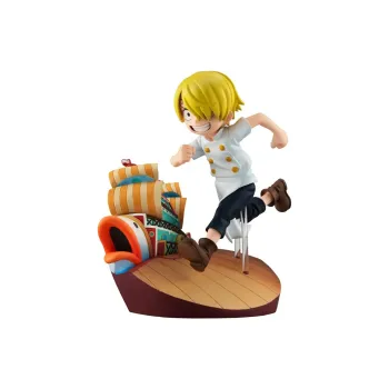 MegaHouse GEM One Piece Sanji Childhood Running Bonus Gifts 11.5cm