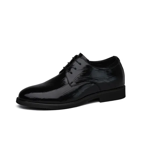 SULEGAO Dress Shoes Men Low-Top