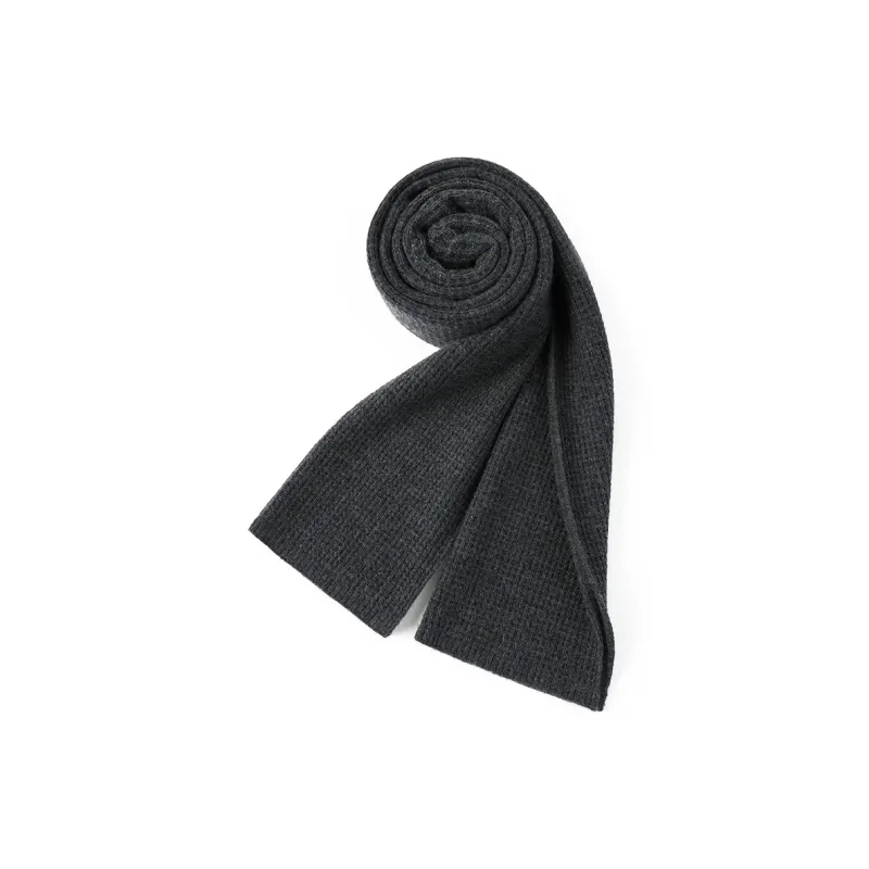Jiu Ji Cashmere Knit Scarves Men's-2