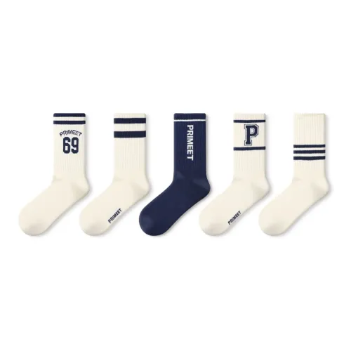 Primeet Unisex Mid-Calf Socks