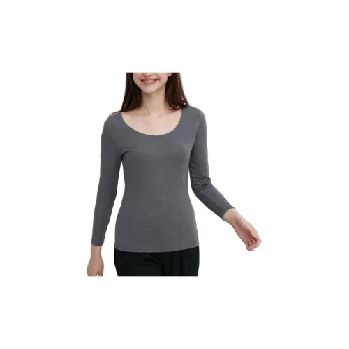 UNIQLO T-Shirts Women's Truffle Gray