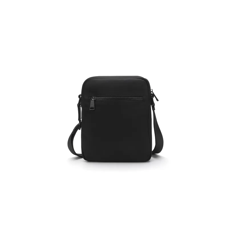 ELLE HOMME Leather Shoulder Bag Small Size Men's Black-2