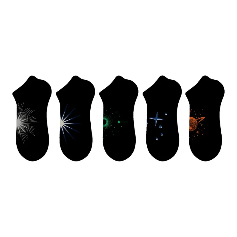 Duanmei Ankle Socks Men's 5 Pack-0
