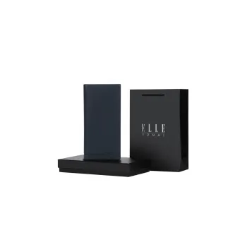 ELLE HOMME Cow Leather Business Suit Bag Wallet Regular Men's Solid Color