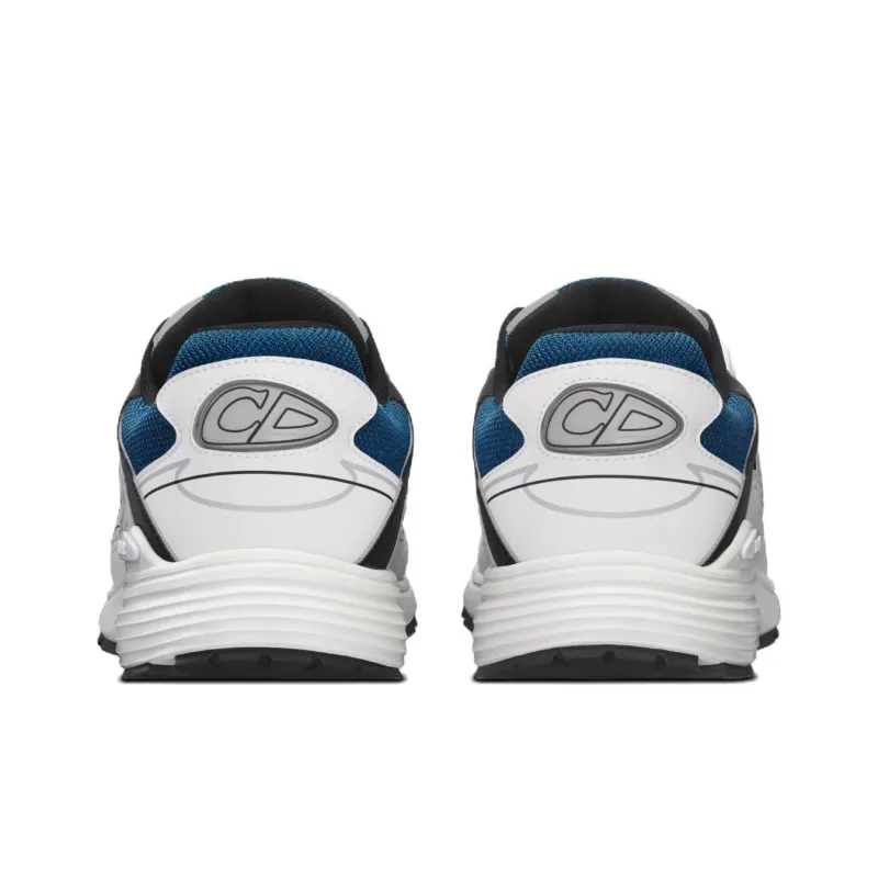 DIOR B30 Low Top Casual Shoes Men's Blue Gray-4