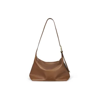 RED DRAGONFLY Cow Leather Tote Bag Shopping Bag Handbag Large Size Women's Brown/White/Black