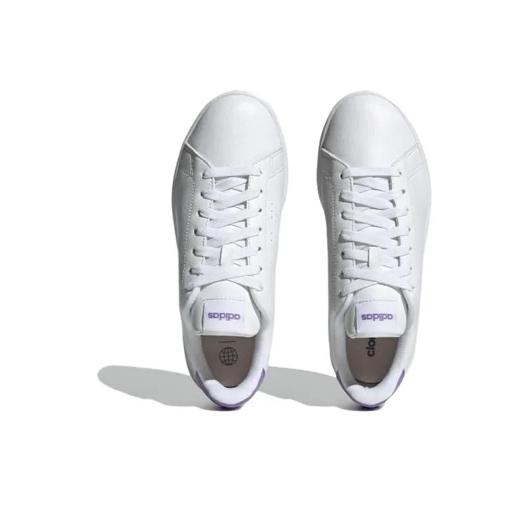 Advantage Women's Adidas 'White Violet Fusion' Women's-3