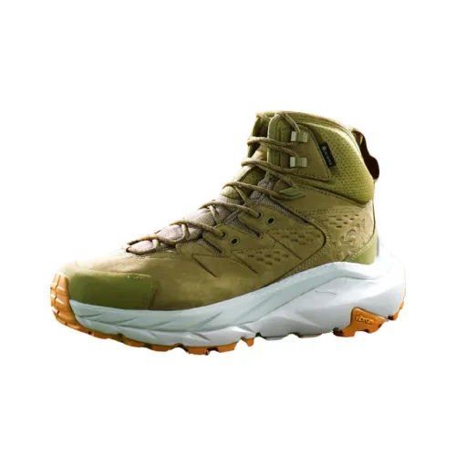 HOKA ONE ONE Kaha 2 Hiking / Trekking Shoes Unisex High-Top Wild Green