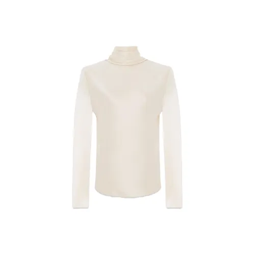 SAINT LAURENT Shirts Women's Gray White