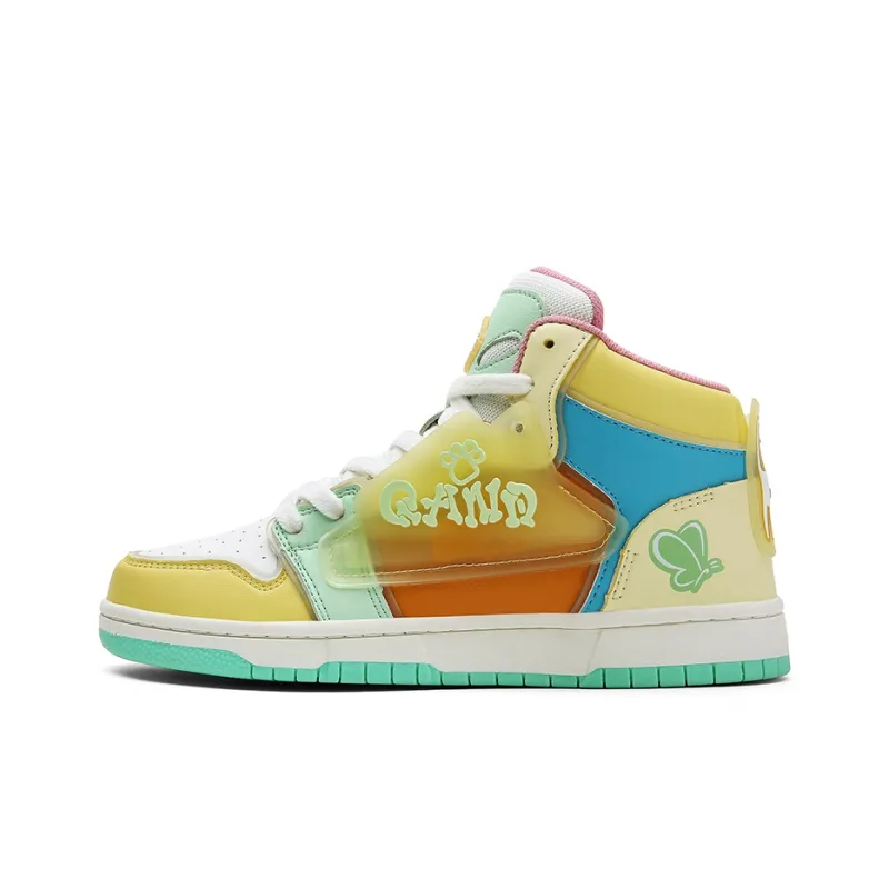 Q-AND High-Top Skateboard Shoes Unisex-11