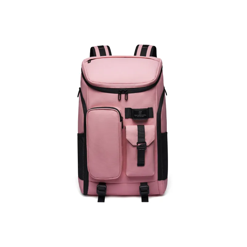 TANGCOOL Oxford Backpack Unisex Black/White-21