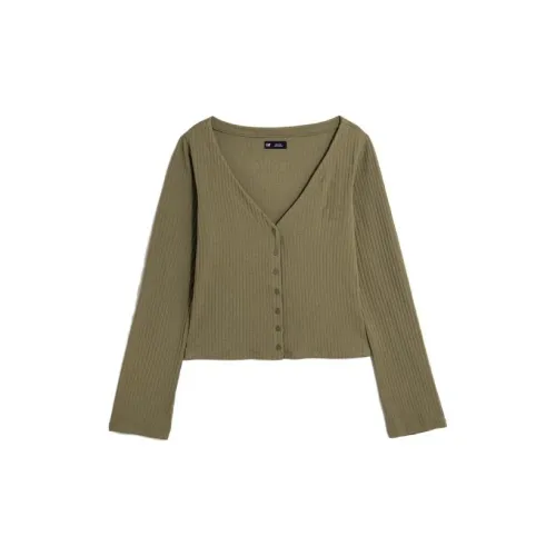 GAP T-Shirts Women's Sage Green