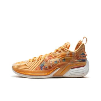 XTEP Jeremy Lin Three Generations JLIN3 Low Top Basketball Shoes Men's Orange Yellow