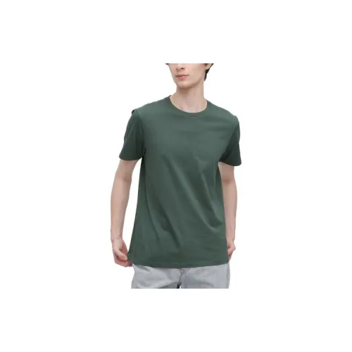 UNIQLO T-Shirts Unisex Turquoise