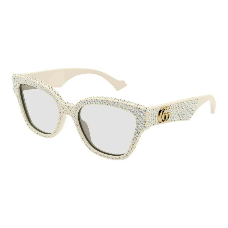 GUCCI Cat-Eye Frame Embellished Sunglasses-0