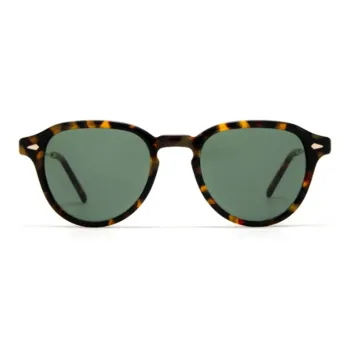 MOSCOT Acetate Irregular Shape Sunglasses Unisex Tortoiseshell