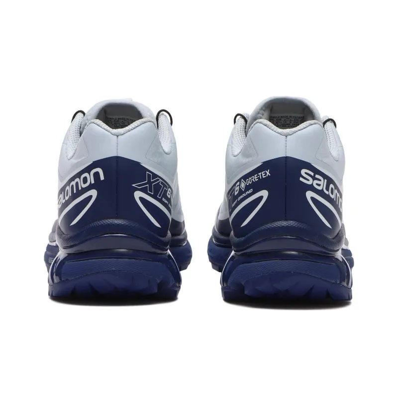 SALOMON XT 6 Gore Tex Blue Print Heather White-4