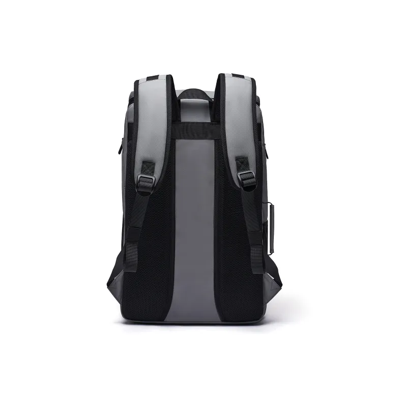 TANGCOOL Oxford Backpack Unisex Black/White-17
