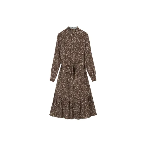 Dme Long-Sleeved Dresses Women's Brown