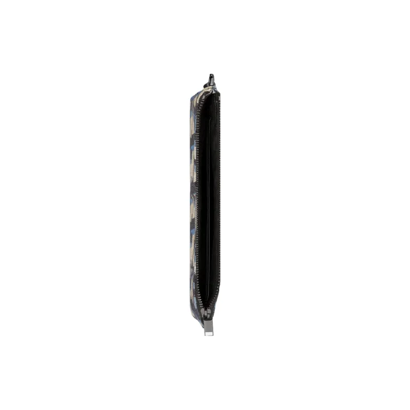 DIOR Leather Trim Clutch Regular Unisex Beige & Black-3
