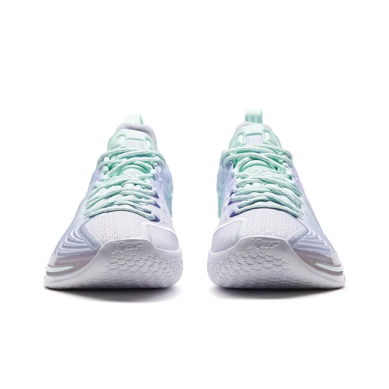 XTEP Jeremy Lin Three Generations Basketball Shoes Men Low Top Green-3