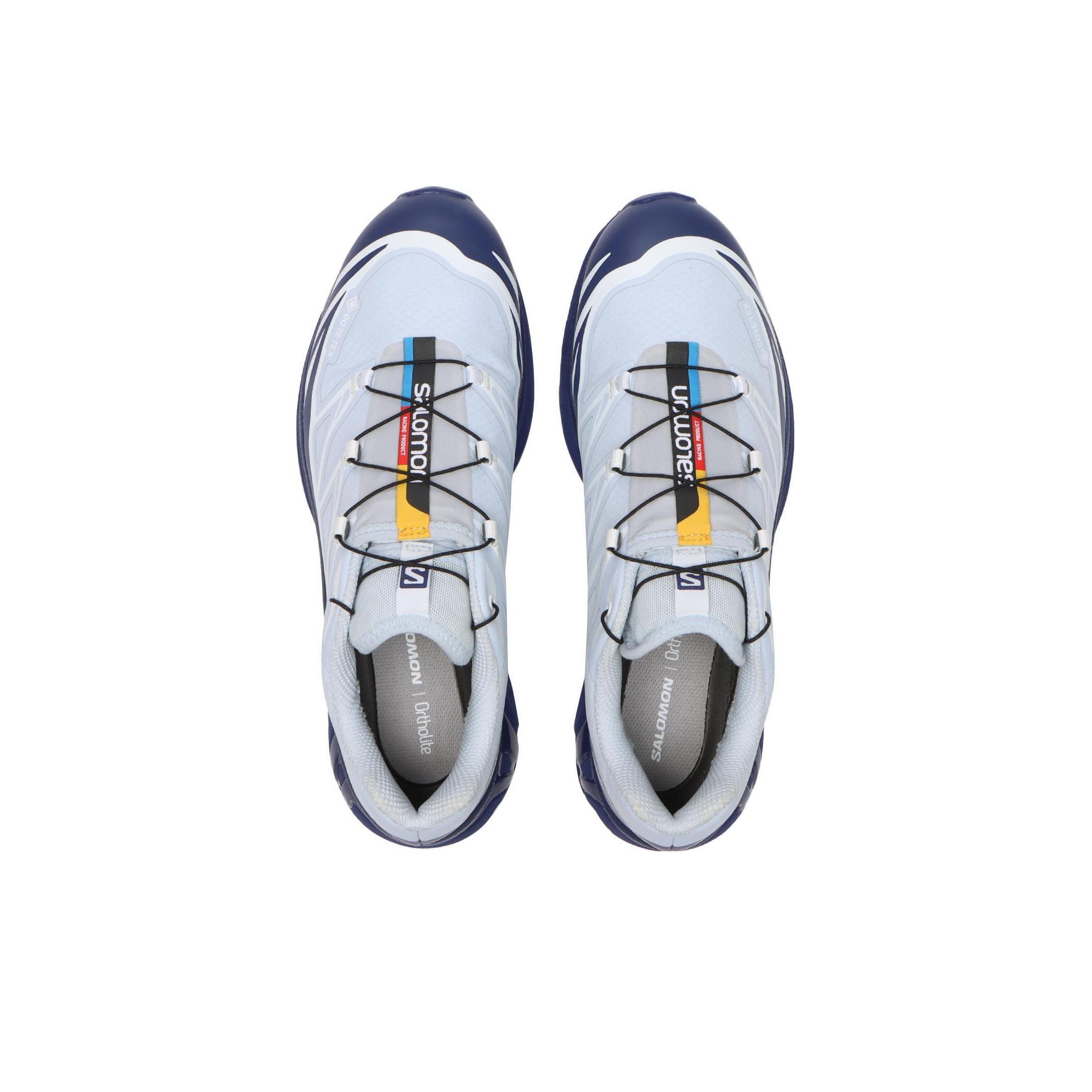 SALOMON XT 6 Gore Tex Blue Print Heather White - POIZON